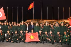 Vietnamese servicemen set off for rescue operations in Turkey