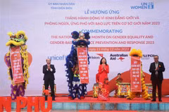 Dien Bien responds to national action month on gender equality