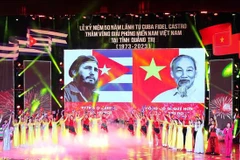 Grand ceremony marks 50th anniversary of Cuban leader’s visit to Quang Tri