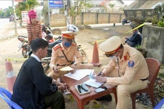 Traffic accidents down in first four months