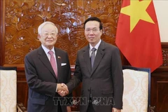 President hosts Korea Enterprises Federation Chairman