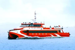 Boat service links Da Nang city and Ly Son islands