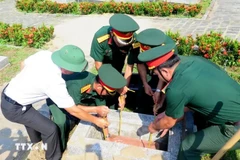 At the reburial ceremony (Photo: VNA)