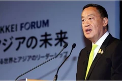Thai Prime Minister Srettha Thavisin speaks at the Future of Asia forum in Tokyo on May 24 (Photo: asia.nikkei.com)