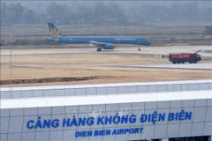 A view of Dien Bien airport (Photo: VNA)