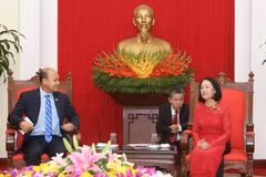 Mass mobilisation commission head greets Cambodian youth federation 