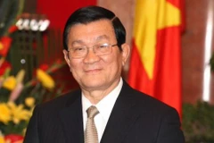 President Truong Tan Sang visits Dak Nong