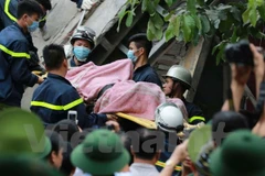 Last victim of building collapse in Hanoi found dead