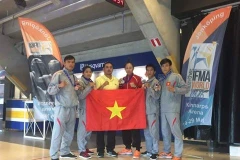 Muaythai fighters win five medals at world championship