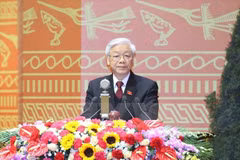 More leaders worldwide congratulate Vietnam Party chief