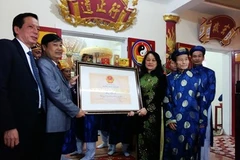 Tien Y temple gets historical relic status 