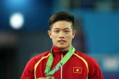Nam gets bronze in World Cup of Gymnastics 