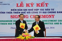 Thua Thien-Hue targets over 448 mln USD in investment 