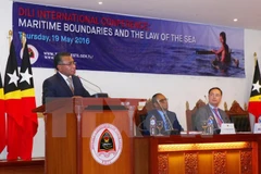 Dili conference spotlights maritime boundaries and sea law