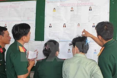 Ba Ria-Vung Tau: Voters at sea cast ballots ahead of Election Day