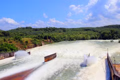 Reservoir releases water for HCM City 