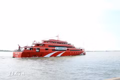 HCM City - Con Dao express boat service to be suspended. (Photo: VNA)