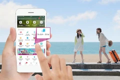 The e-wallet of MoMo launched the travel feature on its application to help its users to buy air and train tickets quickly. (Photo: MoMo) 