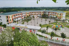 Hanoi builds more new schools to match growing educational demands (Photo: VNA)