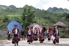 Traditional attire - a cultural feature of Lo Lo people