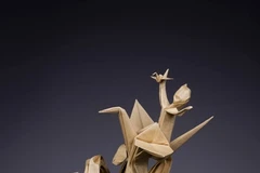 Turning traditional paper into works of art