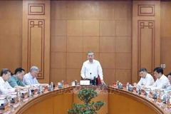 Party General Secretary To Lam speaks at the meeting. (Photo: VNA)