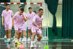 Vietnam's national futsal team gears up for the ASEAN Futsal Championship 2024. (Photo: vff.org.vn)