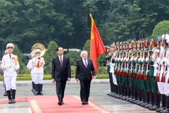 Irish President wishes to foster ties with Vietnam