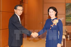 NA Chairwoman bids farewell to Japanese Ambassador