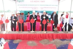 Work on Schneider Electric's new plant begins