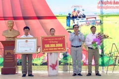 Nghe An has 12 more communes meeting new rural criteria 