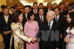 Party leader pins faith on newly-accredited diplomats