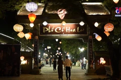 Ninh Binh lights up night-time tourism