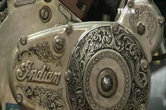 Painter recycles old stuff into artistic, usable items 