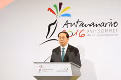 Vietnamese President attends Francophone Summit