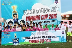 Hai Duong school claims U-13 students’ Yamaha Cup