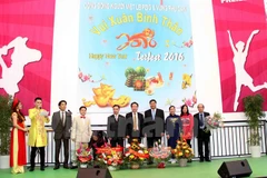 Vietnamese music show in German trade fair