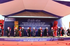 Solar energy pin factory built in Bac Giang