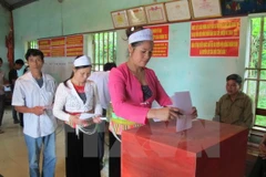 Over 70 percent of voters go to the polls by 11am 