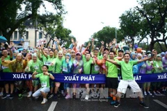Vietnam News Agency organises run for Mother Earth Day 