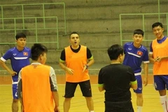 Malaysian Futsal squad arrive for friendly matches with Vietnam
