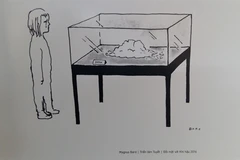 Vietnamese, Swedish cartoonists join exhibition on climate issue 