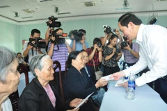 President asserts duty to care for revolutionary contributors 