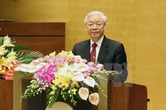 Grand ceremony marks first general election anniversary 