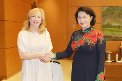 NA Chairwoman greets Deputy Speaker of UK House of Commons 