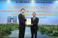 Taiwan’s Far Eastern group to expand business in Binh Duong