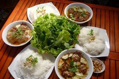 Board set up to canvass for cuisine promotion association