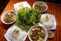 Board set up to canvass for cuisine promotion association
