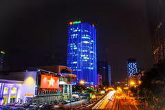 "Light It Up Blue" for autism awareness