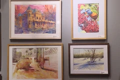 Vietnam’s largest-ever watercolor painting exhibition opens in Hanoi